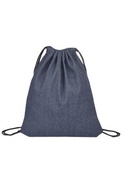 SKRB005  makes bunchpocket drawstring backpack solid color canvas backpack 12 ampere canvas cotton and linen cloth bag drawstring bag 35*40cm detail view-3